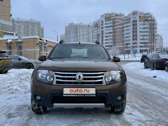 2014 Renault Duster I, коричневый, 950000 рублей