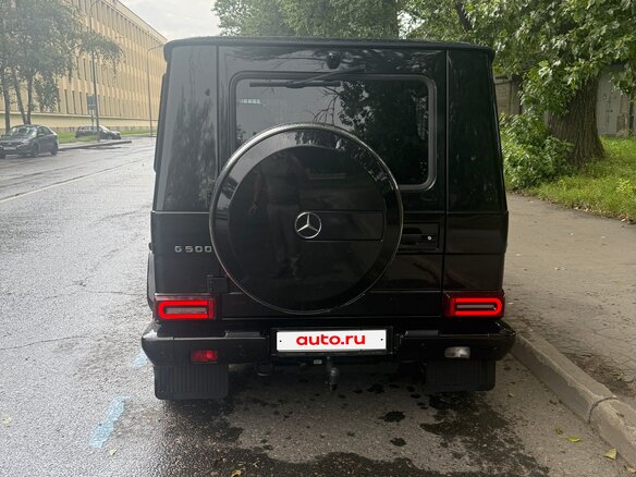 2015 Mercedes-Benz G-Класс 500 II (W463) Рестайлинг 4, чёрный, 6650000 рублей - вид 1
