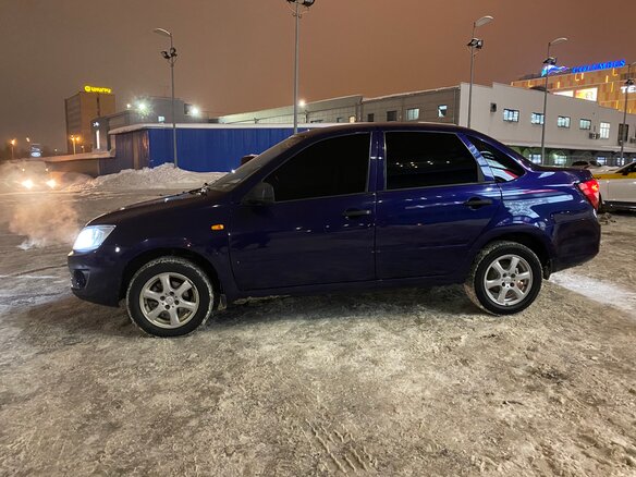 2012 Lada (ВАЗ) Granta I, синий