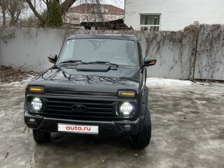 2009 Lada (ВАЗ) 2121 (4x4) I Рестайлинг, чёрный, 800000 рублей, вид 2