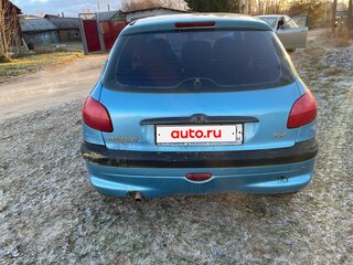 2001 Peugeot 206, синий, 130000 рублей, вид 4