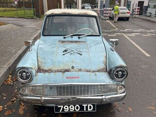 1962 Ford Anglia 123E IV 105E, голубой, 1500000 рублей, вид 2