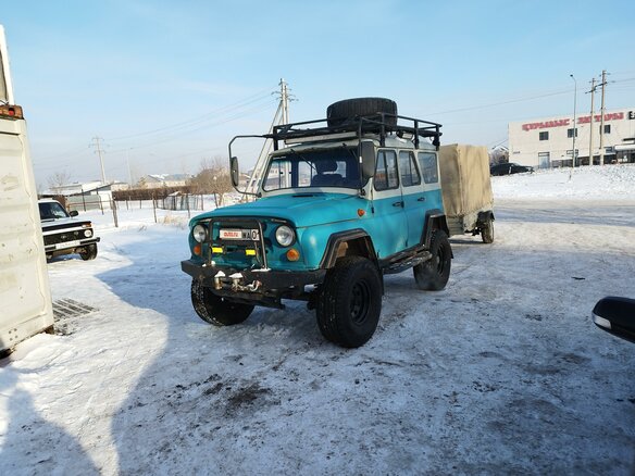 1996 УАЗ 315194, голубой, 2000000 рублей