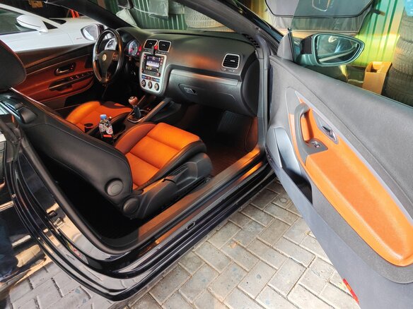 2007 Volkswagen Eos I, чёрный, 999900 рублей - вид 14