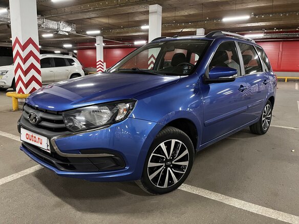 2018 Lada (ВАЗ) Granta I Рестайлинг, синий, 720000 рублей