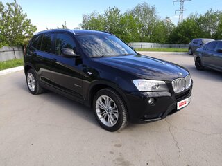 2013 BMW X3 20d xDrive II (F25), чёрный, 1890000 рублей, вид 5