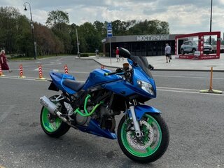 2007 Suzuki SV 1000, синий, 350000 рублей, вид 3
