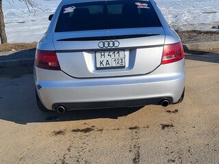 2005 Audi A6 III (C6), серебристый, 650000 рублей, вид 4