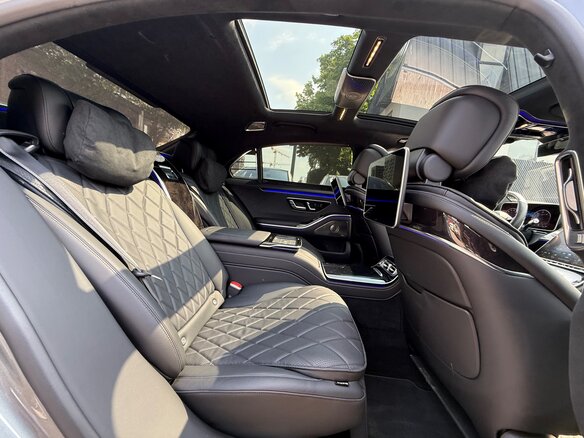 2023 Mercedes-Benz S-Класс 450 Long 4MATIC VII (W223), серый, 12410000 рублей - вид 4