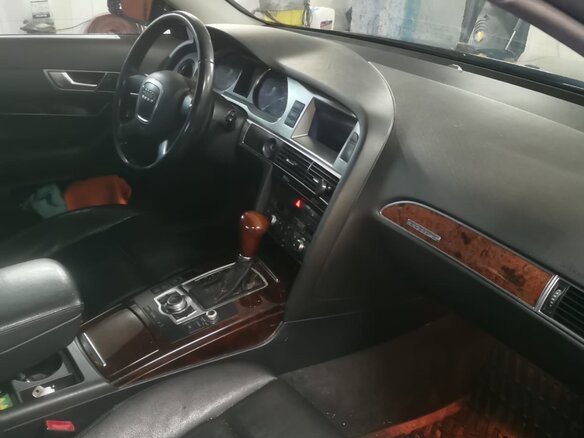 2006 Audi A6 III (C6), чёрный - вид 4
