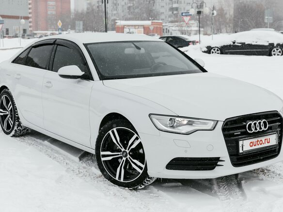 2012 Audi A6 IV (C7), белый