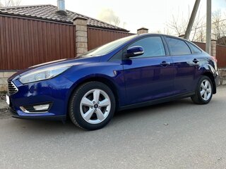 2016 Ford Focus III Рестайлинг, синий, 1090000 рублей, вид 1