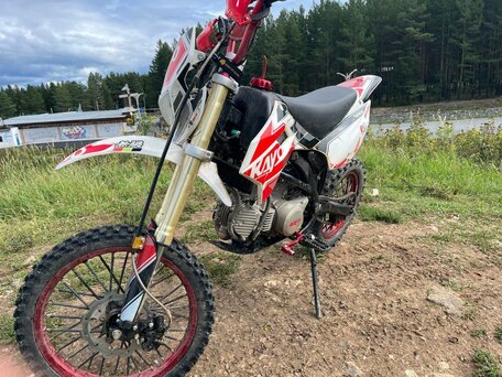 2019 Kayo Evolution YX125EM, красный, 100000 рублей, вид 4