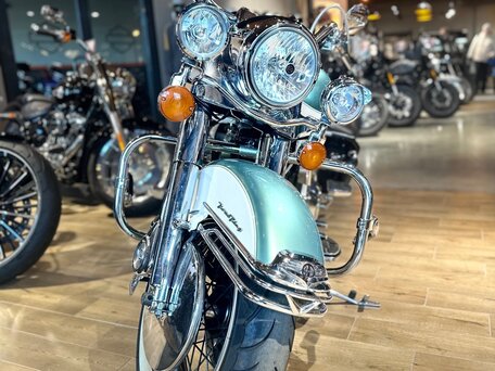 2002 Harley-Davidson Road King, зелёный, 1250000 рублей, вид 3