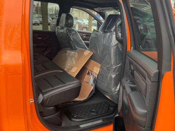 2022 Ram 1500 Crew Cab TRX V, оранжевый, 12760354 рублей - вид 8
