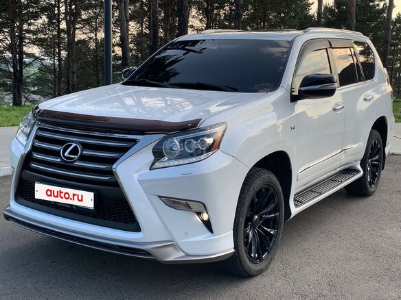 2016 Lexus GX 460 II Рестайлинг, белый, 4700000 рублей