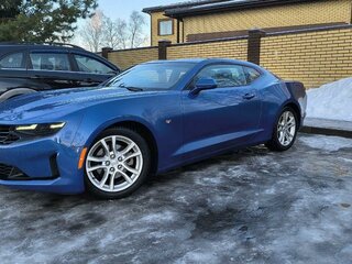 2018 Chevrolet Camaro VI Рестайлинг, синий, 2350000 рублей, вид 5