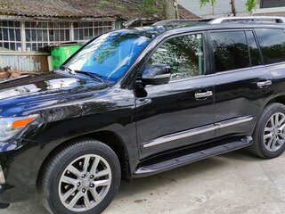 2014 Lexus LX 570 III Рестайлинг, чёрный, 5150000 рублей, вид 2