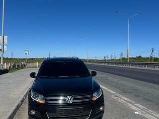 2012 Volkswagen Tiguan I Рестайлинг, чёрный, 1450000 рублей, вид 4