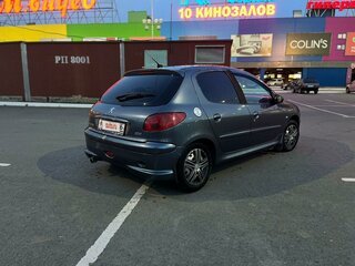 2006 Peugeot 206, серый, 290000 рублей, вид 4