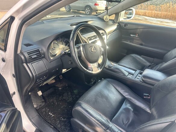 2012 Lexus RX 450h III Рестайлинг, белый, 3500000 рублей - вид 6
