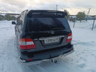 2007 Toyota Land Cruiser 100 Series Рестайлинг 2, чёрный, 1661000 рублей, вид 3