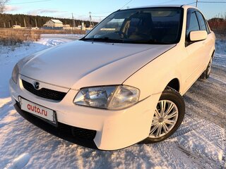 1999 Mazda Familia VIII (BJ), белый, 400000 рублей, вид 1