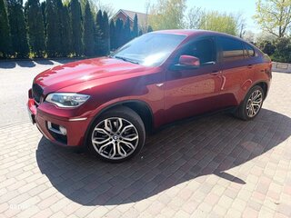 2013 BMW X6 35i I (E71) Рестайлинг, красный, 1999000 рублей, вид 2