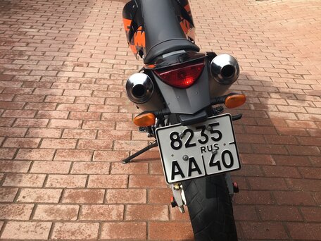 2006 KTM 640 LC4 Supermoto, чёрный, 510000 рублей, вид 5