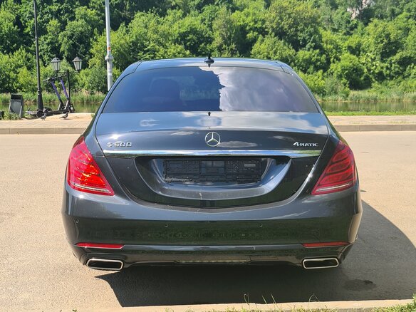 2013 Mercedes-Benz S-Класс 500 Long VI (W222, C217), чёрный, 2800000 рублей - вид 10