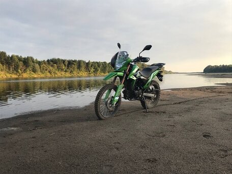 2023 Motoland CRF250 Enduro, зелёный, 130000 рублей, вид 4