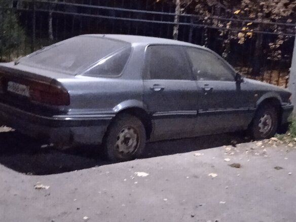 1989 Mitsubishi Galant VI, серый, 50000 рублей - вид 2