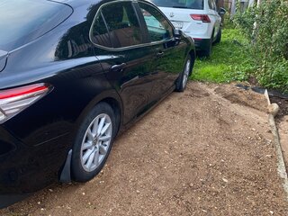 2021 Toyota Camry VIII (XV70) Рестайлинг, чёрный, 2900000 рублей, вид 3