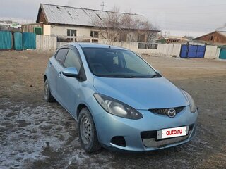 2007 Mazda Demio III (DE), голубой, 660000 рублей, вид 1