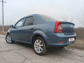 2012 Renault Logan I Рестайлинг, синий, 500000 рублей, вид 4