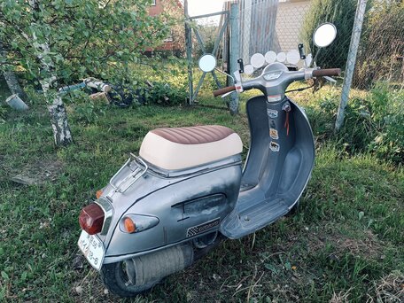 1980 Honda Giorno, серый, 55000 рублей, вид 3