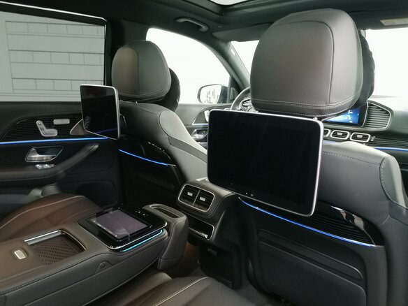 2025 Mercedes-Benz GLS 450 II (X167) Рестайлинг, чёрный, 22454000 рублей - вид 11