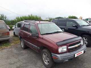 2002 Chevrolet Tracker II, красный, 750000 рублей, вид 1