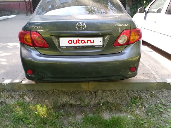 2008 Toyota Corolla X (E140, E150), серый, 695000 рублей - вид 9