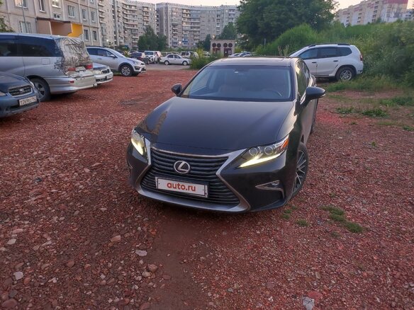 2015 Lexus ES 250 VI Рестайлинг, чёрный, 2500000 рублей - вид 11