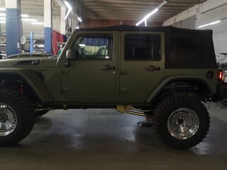 2012 Jeep Wrangler III (JK), зелёный, 11000000 рублей, вид 5