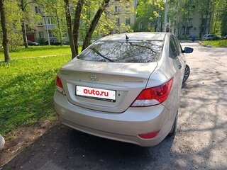 2012 Hyundai Solaris I, бежевый, 550000 рублей, вид 2