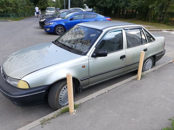 2007 Daewoo Nexia I, серебристый, 150000 рублей