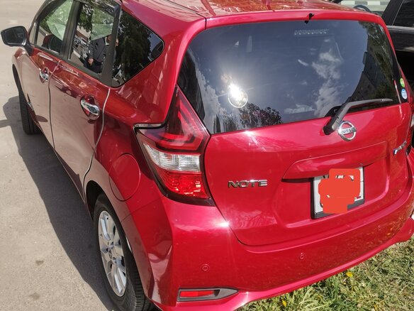 2018 Nissan Note e-Power II Рестайлинг, красный, 1620000 рублей - вид 23