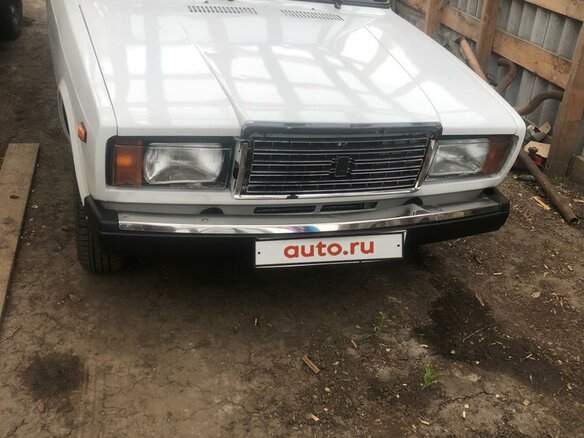 1999 Lada (ВАЗ) 2107, белый, 160000 рублей