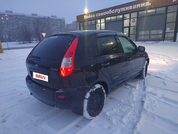 2013 Lada (ВАЗ) Kalina I, чёрный, 385000 рублей - вид 5