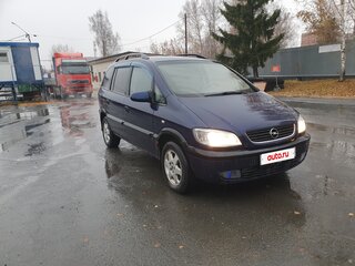 1999 Opel Zafira A, синий, 250000 рублей, вид 1
