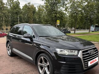 2017 Audi Q7 II (4M), чёрный, 5650000 рублей, вид 3
