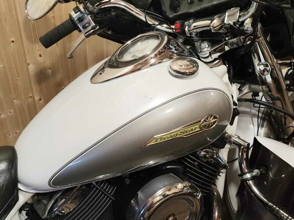 2008 Yamaha XVS1100, белый, 700000 рублей - вид 4