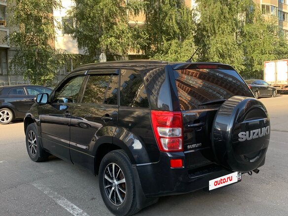 2008 Suzuki Grand Vitara II Рестайлинг, чёрный - вид 4